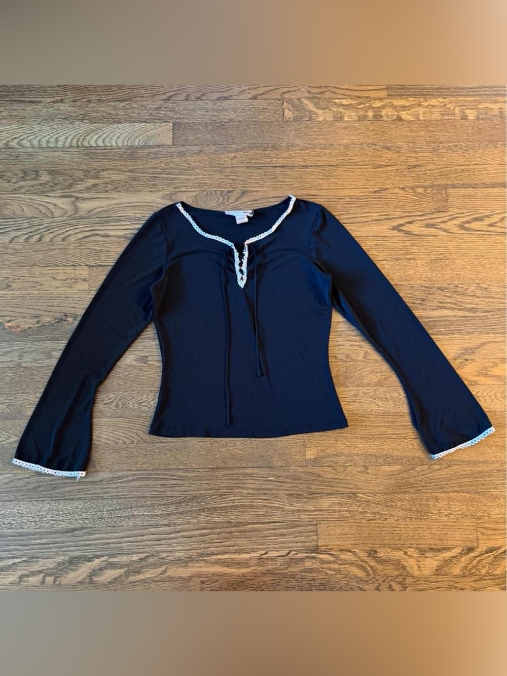 Necessary Objects 90s Bell Sleeve Top